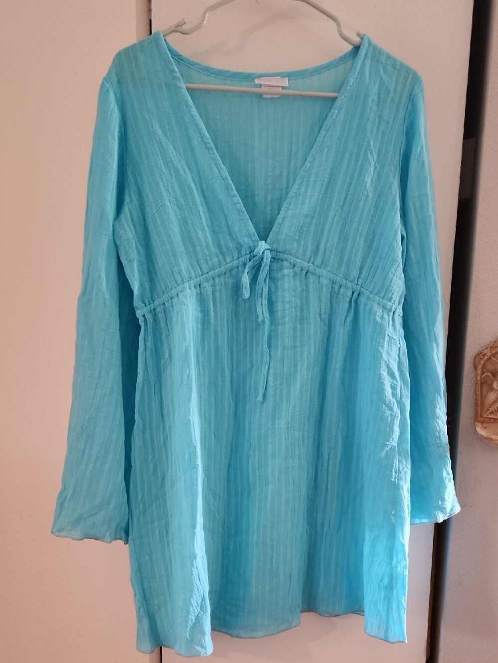 Debbie Katz South Beach Light Blue Women's Top